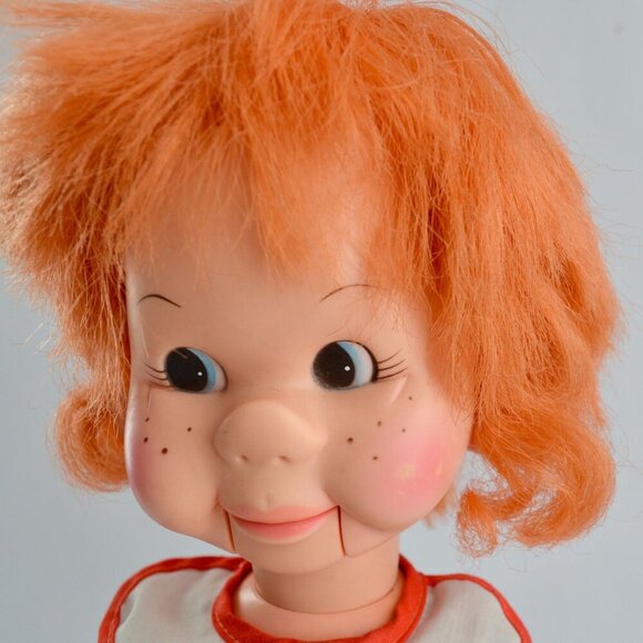 Horsman Inc. Tessie Talks Doll Ventriloquist 18" Original Clothing - Picture 8 of 12